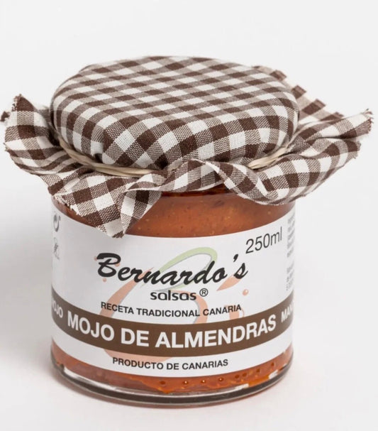 Mojo Canario Almendras Bernardo's 250ml Salsa Tradicional Canarias Envío Gratis