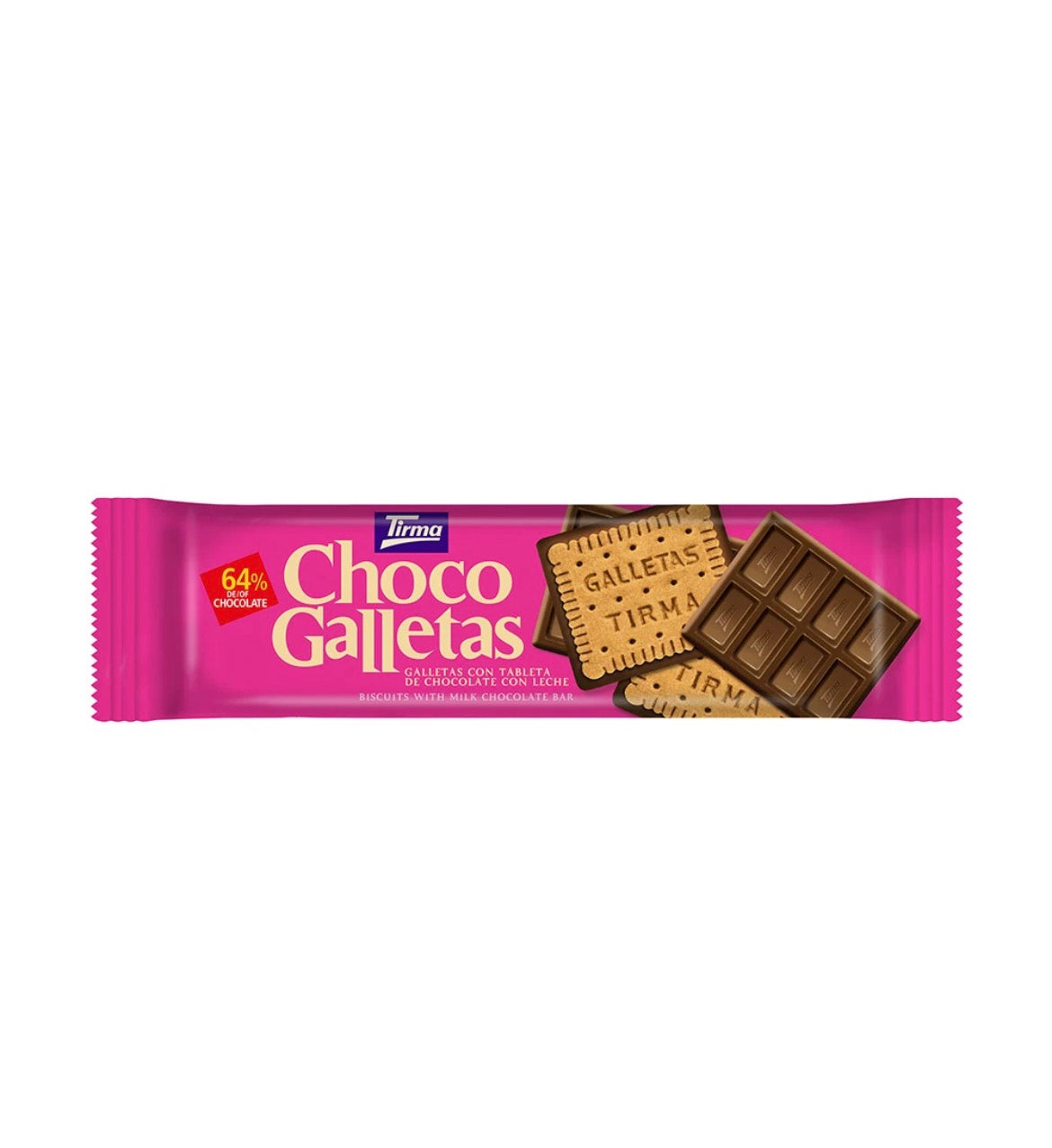 Choco Galletas Tirma Canarias Pack 2 Paquetes Chocolate Y blanco Deliciosas