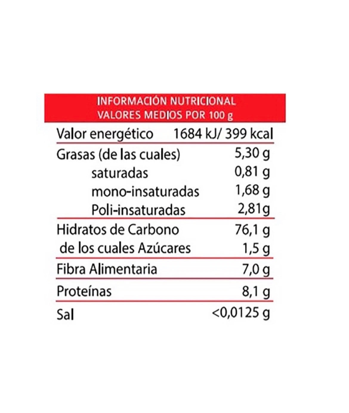 Gofio de millo canario Tropical Canary Shop, 500g, sin sal añadida, en caja de cartón, producto tradicional de Canarias
