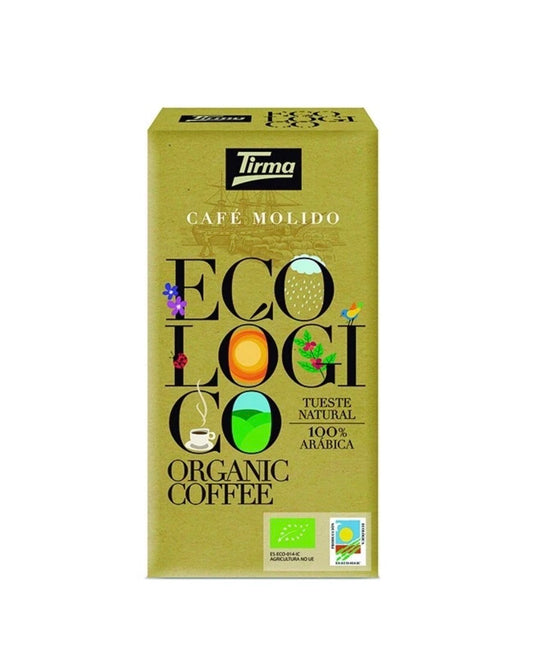 Café Tirma CANARIO Molido Natural Arábica Eco 250g - Sabor Auténtico y Ecológico