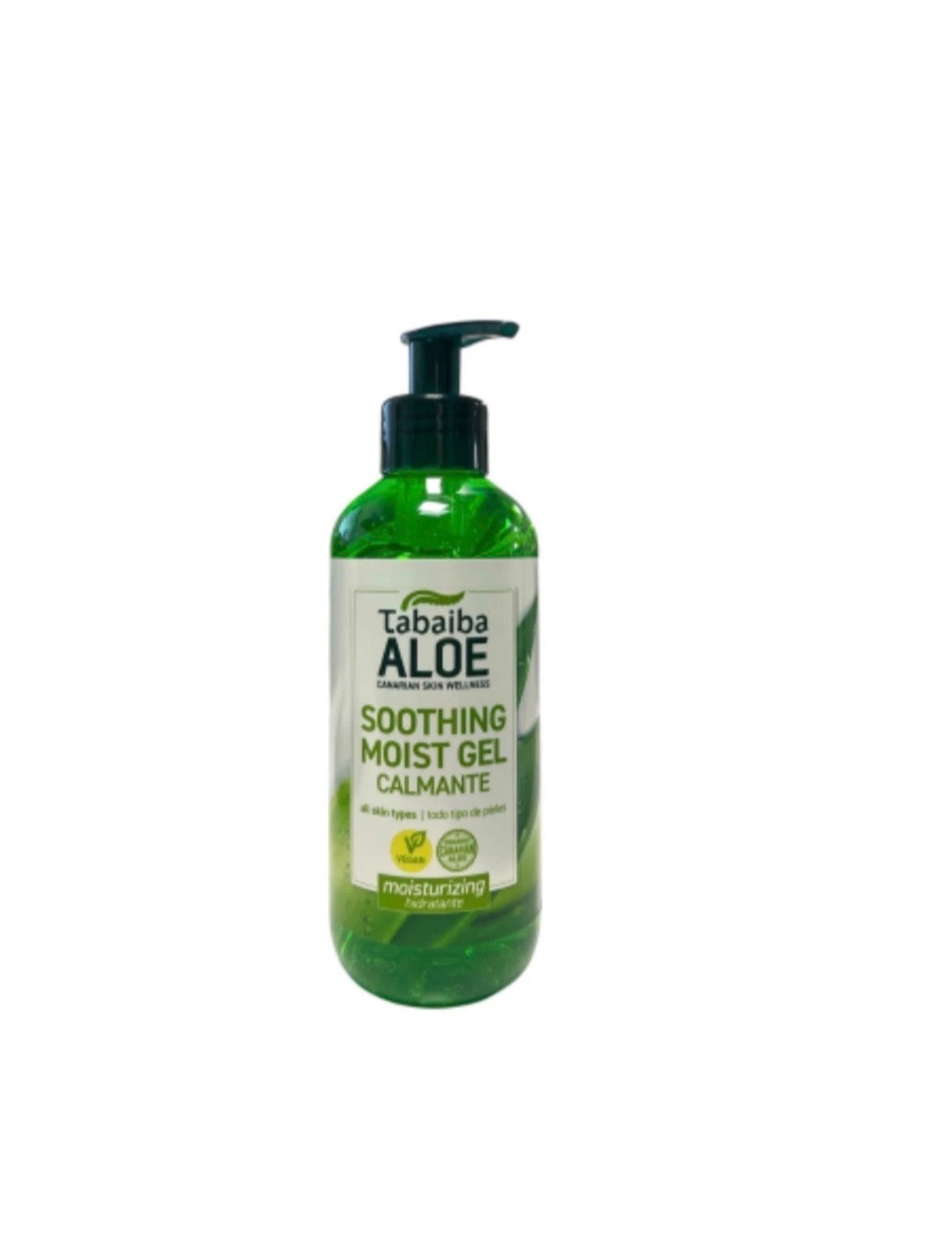 Gel, jabón y crema de aloe vera original de Canarias en envase de Tabaibaloe, cuidado natural de la piel.