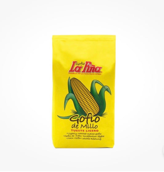 Canary Islands Gofio Corn Flour 500g | Gofio Canario La Piña Millo Tueste Ligero