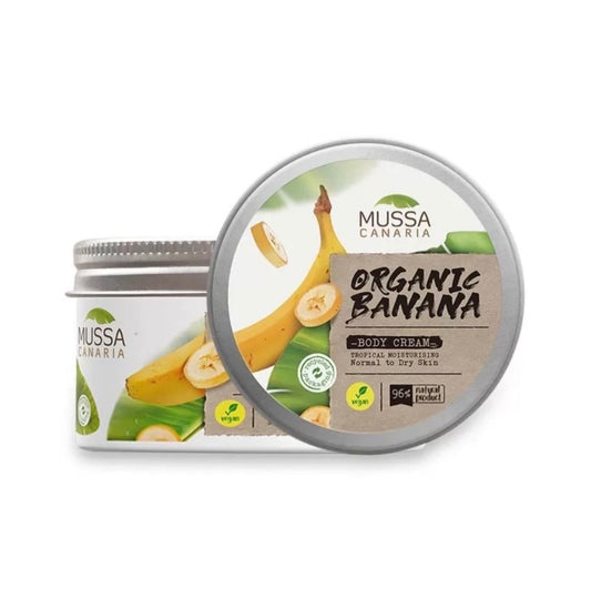 Crema corporal natural vegana de plátano de Canarias  (70ml) Canarias