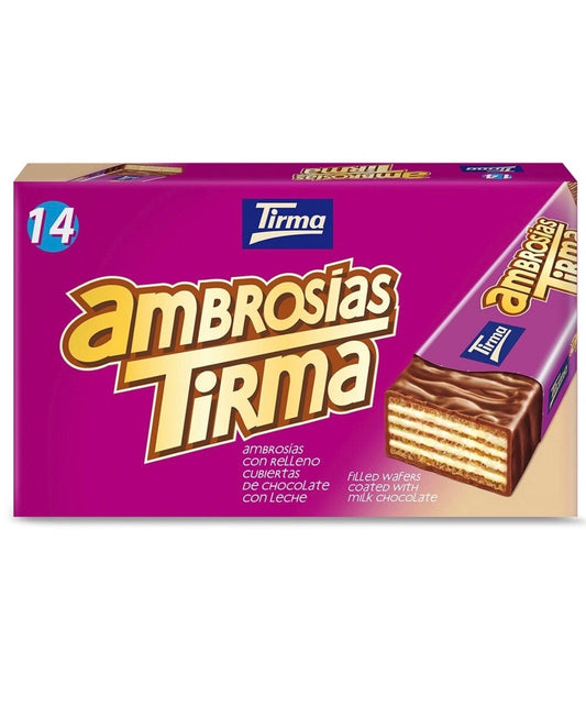 Tirma Ambrosías de Chocolate Tradicionales Canarias – 14 Uds de Pura Delicia
