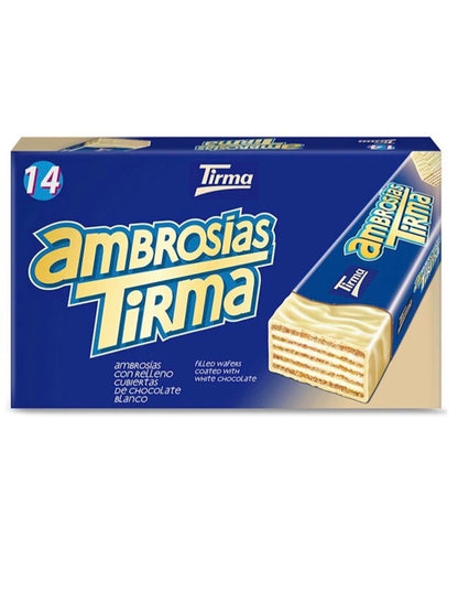 Tirma Ambrosías chocolate blanco Tradicionales Canarias – 14 Uds de Pura Delicia