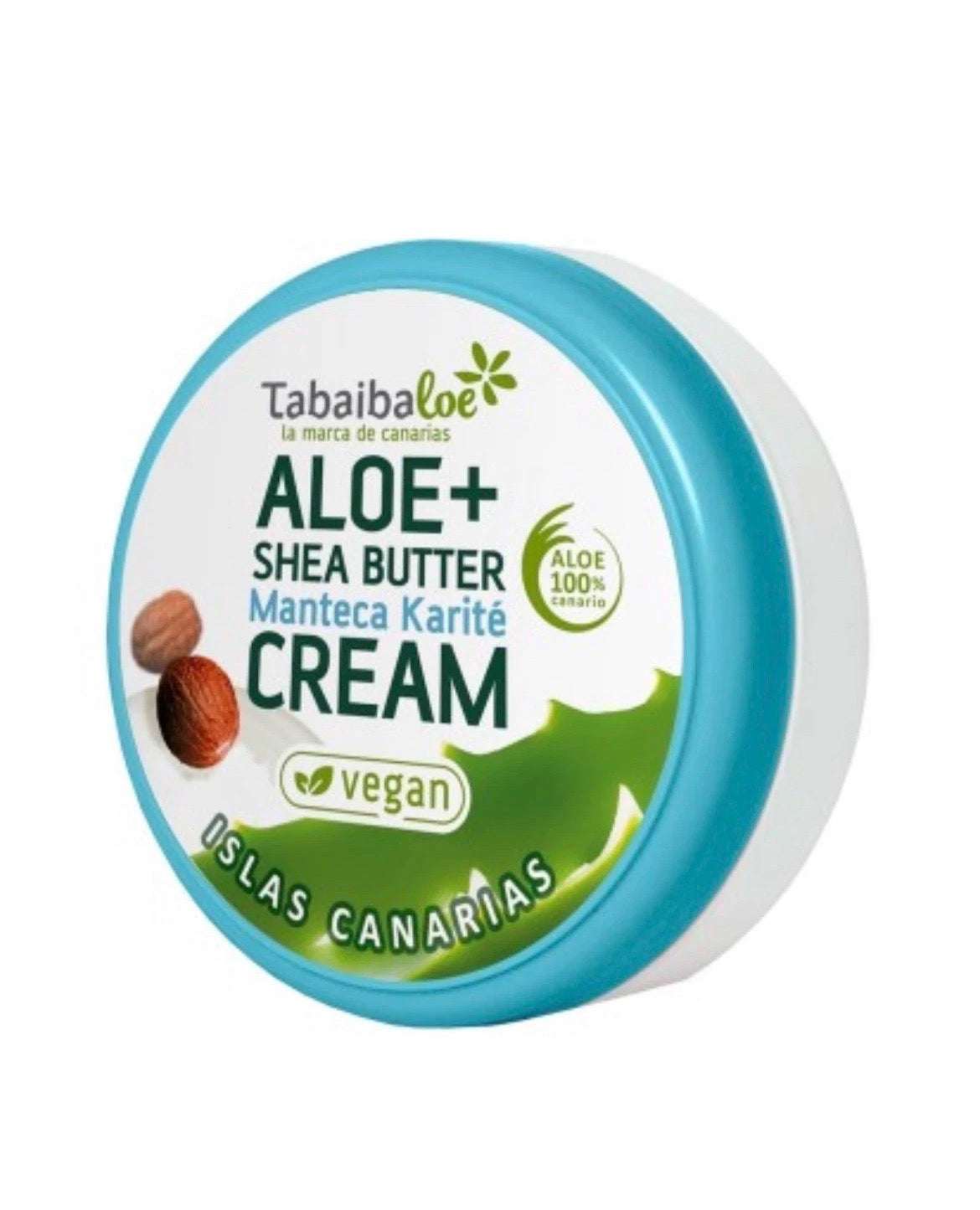 Gel de aloe vera original de Canarias en envase de Tabaibaloe, cuidado natural para piel, con crema y jabón en pack de 6.
