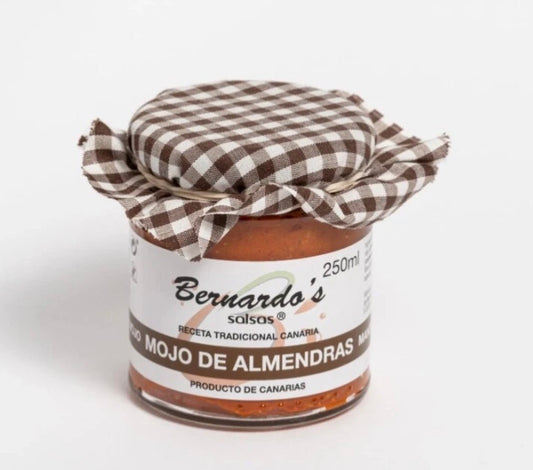 Mojo Canario Almendras Bernardo's 250ml Salsa Tradicional Canarias Envío Gratis