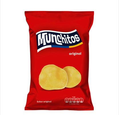 Munchitos Snack papas fritas Canarias SABOR ORIGINAL 160g
