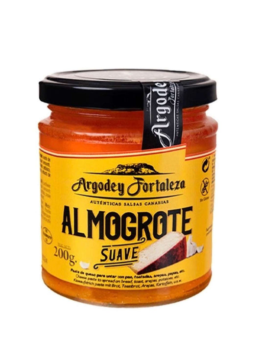 Mermelada de almogrote suave de 200ml en frasco, sabor tradicional de las Islas Canarias de Tropical Canary Shop